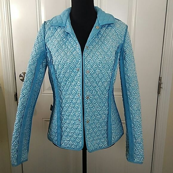 Briggs New York lightweight blue quilted jacket - Picture 6 of 8